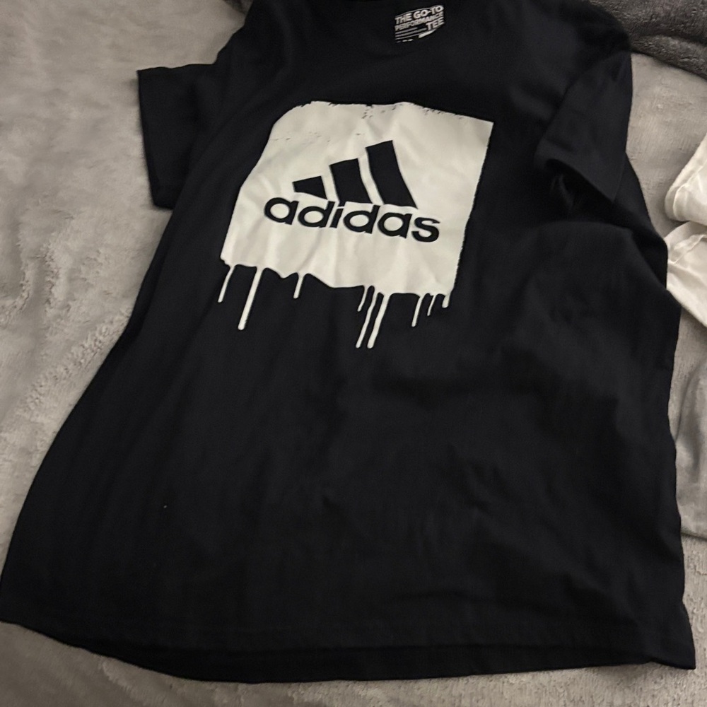Adidas mens Black T-Shirt